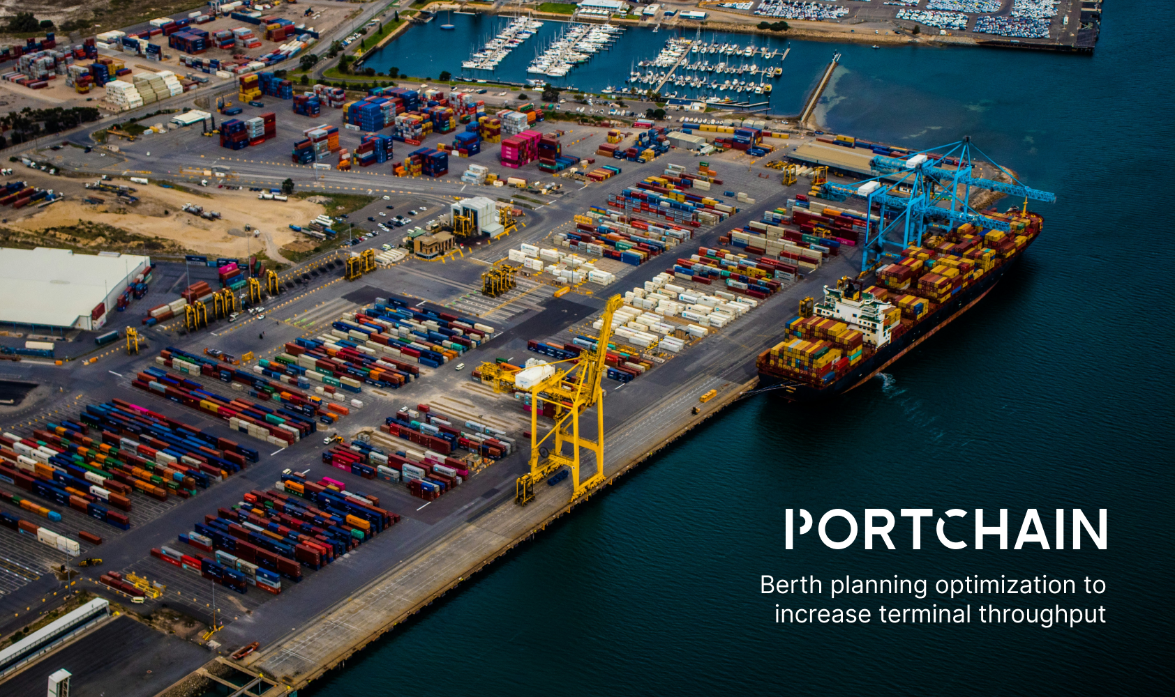 Berth planning optimization to increase terminal throughput